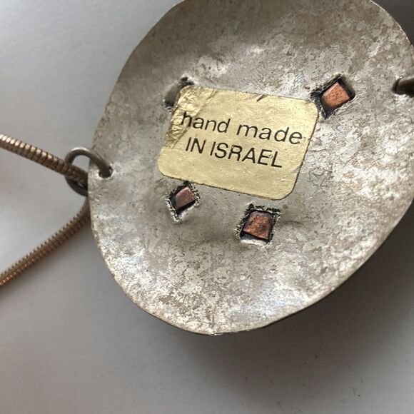 Vintage necklace hand made in Israel - Picture 4 of 9